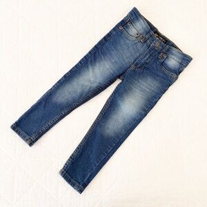 3T NEW Lee Kids Blue Denim Jeans Skinny Fit Straight Leg NWOT